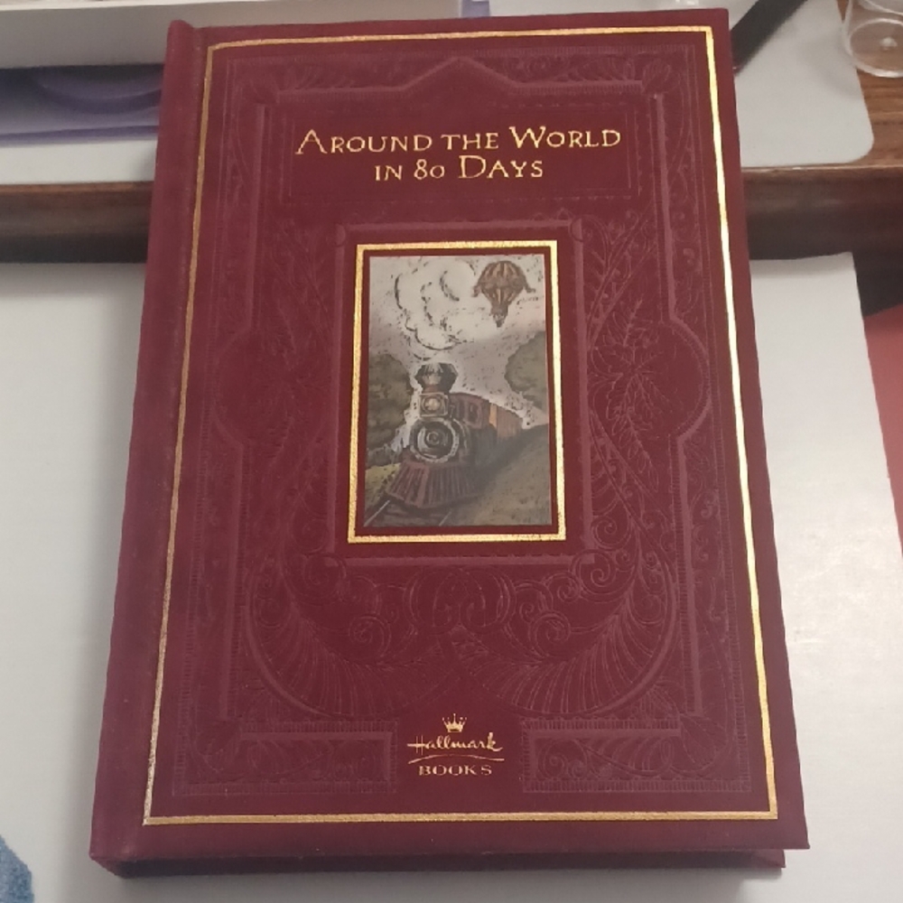 Hallmark Red Coffee Table Book with Elegant Accents